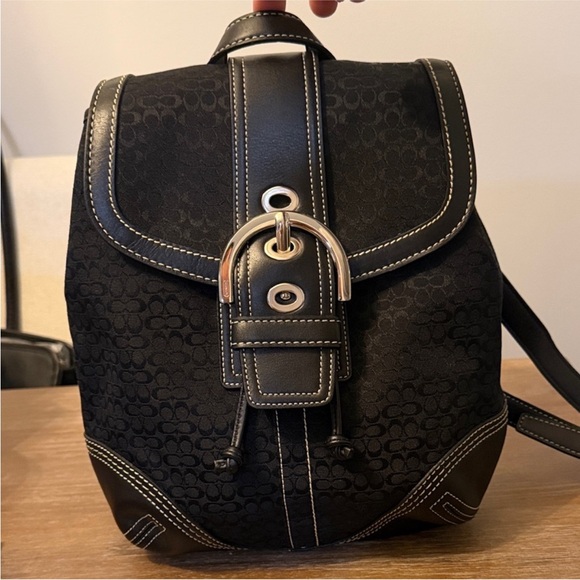 Coach Handbags - Coach Very Rare NWT Vintage Soho Signature Small Backpack